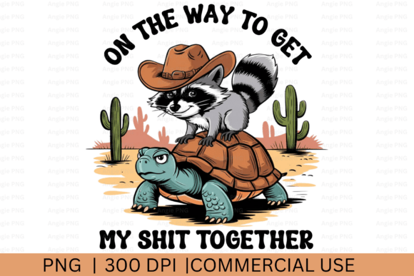 Cowboy Raccoon PNG: A Playful Graphic Design Asset for Crafts and Branding