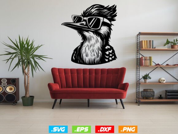 Cute Woodpecker SVG for Crafts and Graphics