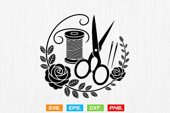 Sewing SVG: A Versatile Graphic Design Asset for Crafts and Branding