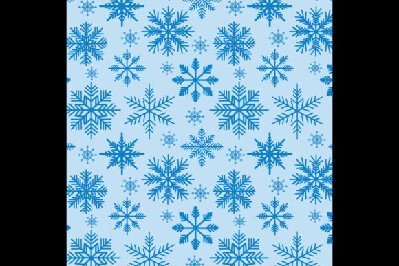 Snowflake Pattern Design: A Versatile Graphic Asset for Creative Marketing