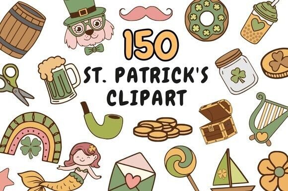 St. Patrick’s Clipart Bundle: A Designer’s Take on 600 Creative Graphics